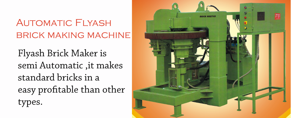Flyash Brick Making Machine